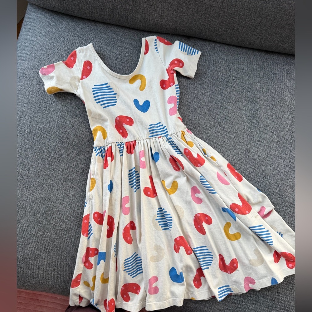 Good Apples organic cotton twirl dress 6/7